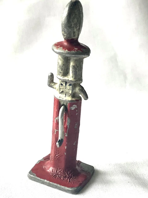 Lot De 2 Pompes à Essence Esso En Aluminium - Mettalix/Aludo (époque Dinky)