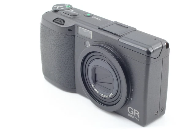 ALL Works [NEAR MINT w/ Charger] Ricoh GR Digital I 8.1MP Black Camera JAPAN 6
