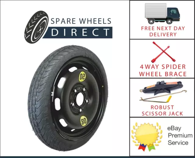 FORD PUMA 2020 - 2021 16" Space Saver Spare Wheel + Jack Kit (F1) £65.