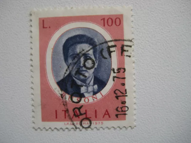 Italien 1975  Mi.Nr. 1510  gestempelt Porotto  100 Lire   Busoni