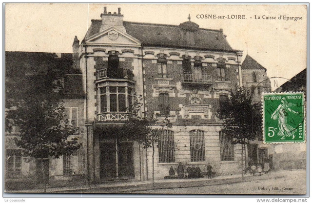 58 COSNE SUR LOIRE - La caisse d'Epargne
