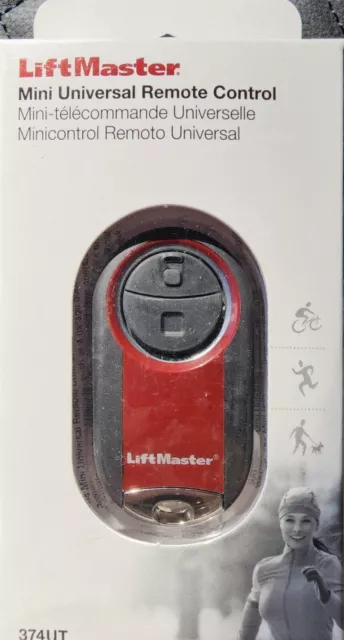 Liftmaster 374UT Mini Universal Keychain Remote Control Garage Opener Clicker