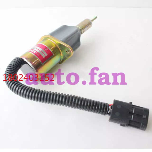 For PC200-7 excavator flameout solenoid valve