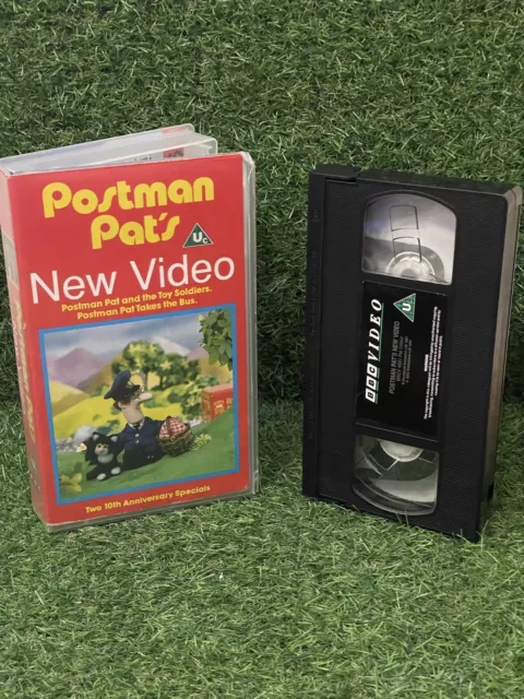 Postman Pat's new video VHS tape. Two 10th Anniversary Specials. Pal