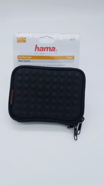 Hama Navi-Tasche Dots GPS Case Etui Schutz-Hülle Bag für 5" Navigation Gerät H2