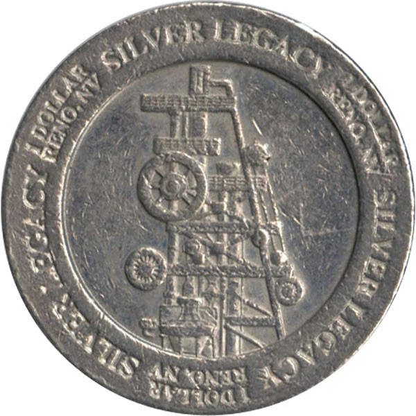 Silver Legacy Casino  - $1 Casino Token