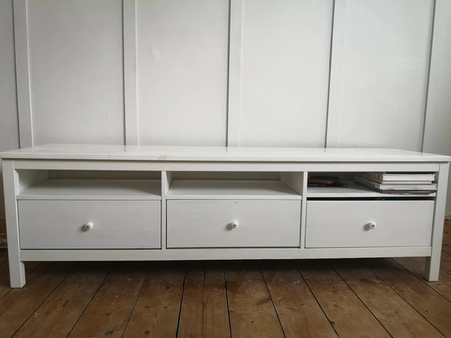 HEMNES TV Unit White Stain 58 1 4x18 1 2x22 1 2 IKEA 48 OFF