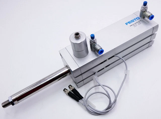 Produktbild von MGPA16-50Z Kompakt-Führungszylinder Pneumatisch – 16 Mm Ø, 50 Mm Hub, Führungsstange (MGPA-Baureihe)