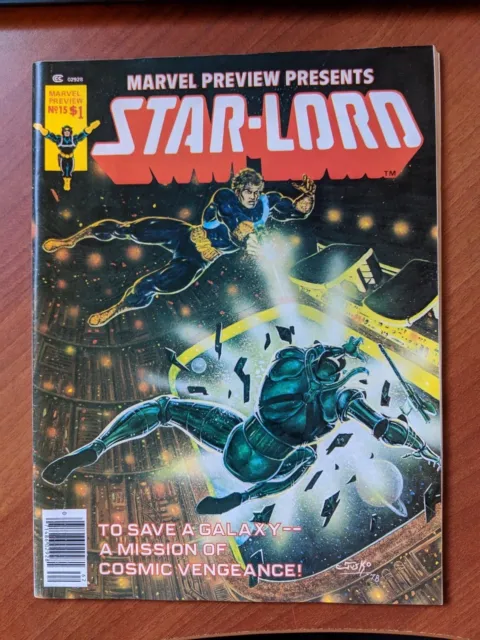 Marvel Preview #15 1978 Hi Grade Early Star-Lord Jusko Cover Claremont Infantino