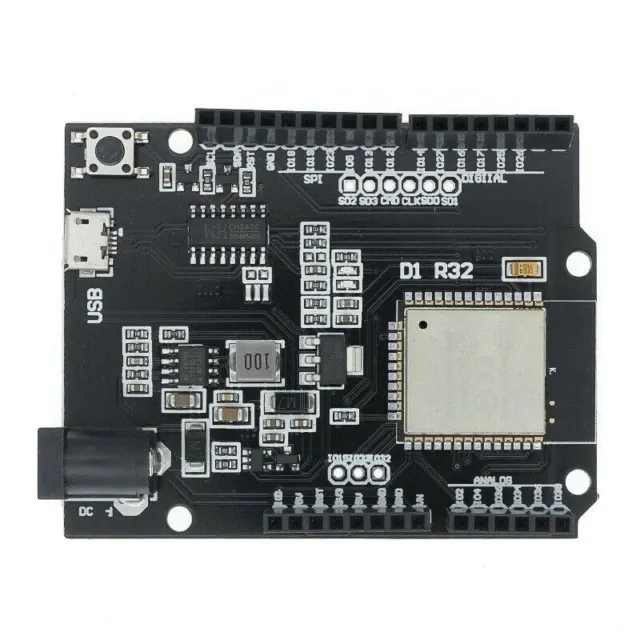 WeMos D1 ESP32 ESP-32 CH340 WiFi Bluetooth UNO R32 scheda di sviluppo Arduino - Regno Unito