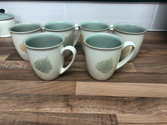 VINTAGE DENBY ENERGY Leaf Mug discontinued single mug 10.00