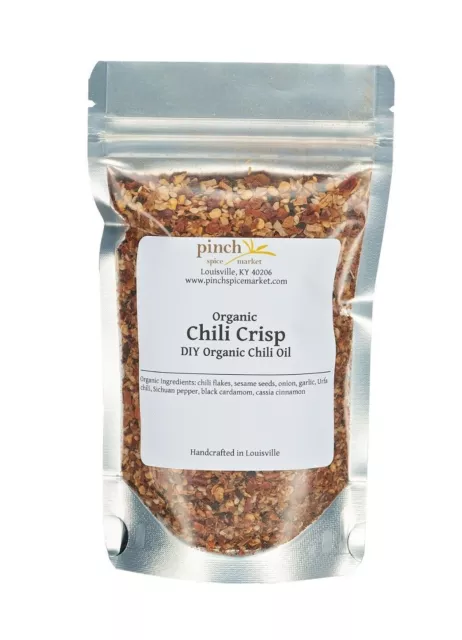 Organic Chili Crisp Dry Mix | Make Your Own Organic Chili Oil Condiment at Home