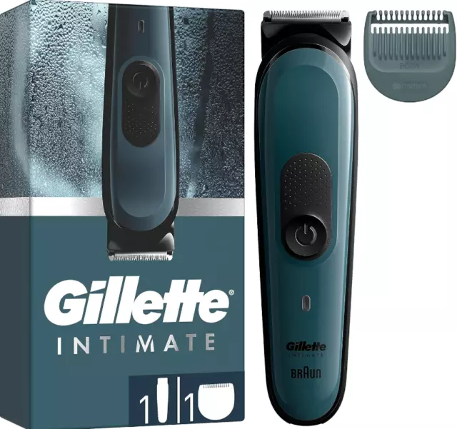 Tondeuse Gillette Intimate I3 Pour Zone Intime Homme Gilette Electrique Etanche