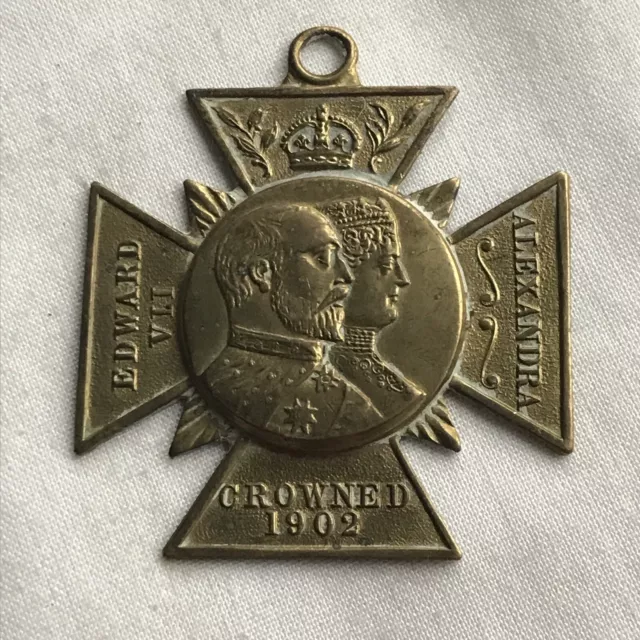 Edward VII & Alexandra 1902 Coronation Medal (High Grade)