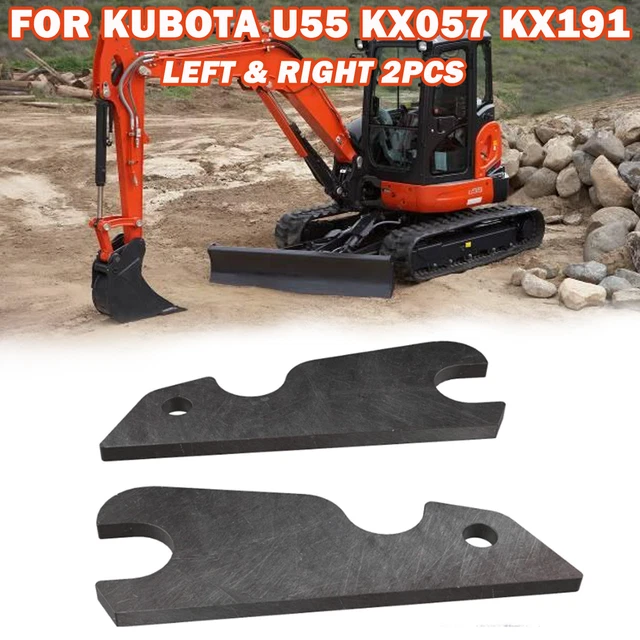 BESTERYUS Excavator Quick Attach Bucket Ears - Fits Kubota U55, KX057, KX191