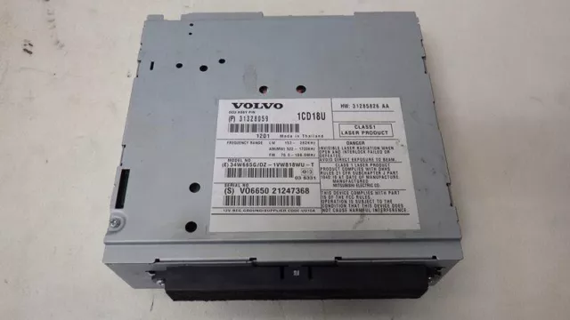 Volvo V50 1.6 D RADIO-CD-SPIELER 31328059