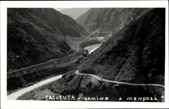 Ak Mendoza Argentinien, Cacheuta-Camino - 3894555
