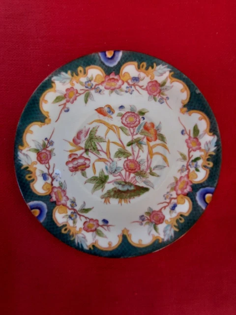 Lot De 6 Tasses à Café Avec Soucoupes - Porcelaine De Bulgarie Fleurie - Déco Shabby