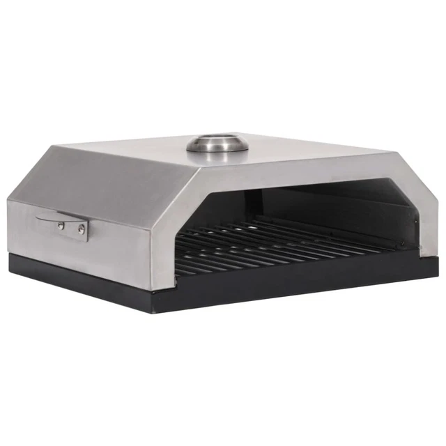 Pizzaofen mit Keramikstein Pizza Backofen Pizzabackofen für Gas-Kohlegrill Neu 4