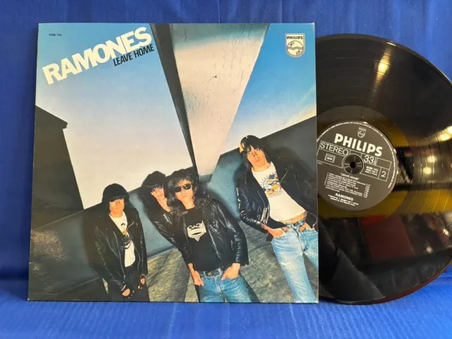 Ramones Leave Home Philips 9286743.  Original France Lp Near Mint