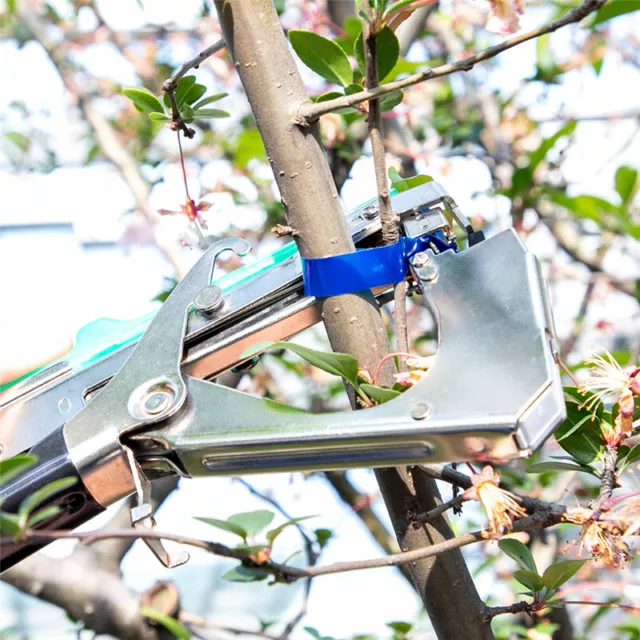 Gartenpflanze Binden Tapener Bindezange Maschine Blumen Stem Band Bindewerkzeug 3