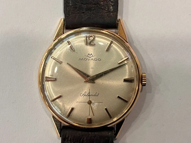 Orologio Movado Splendit in oro gold 18 kt