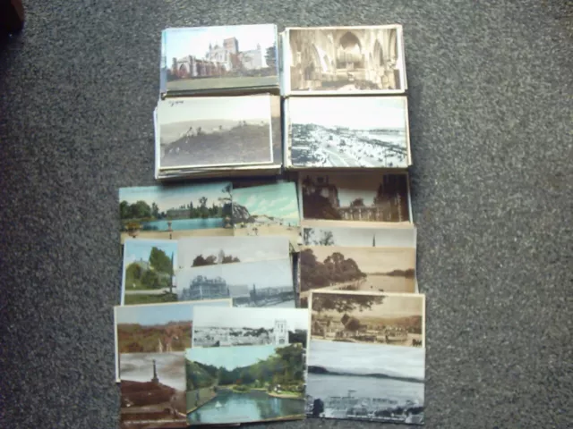 Approx 450 Postcards UK Topo Job lot