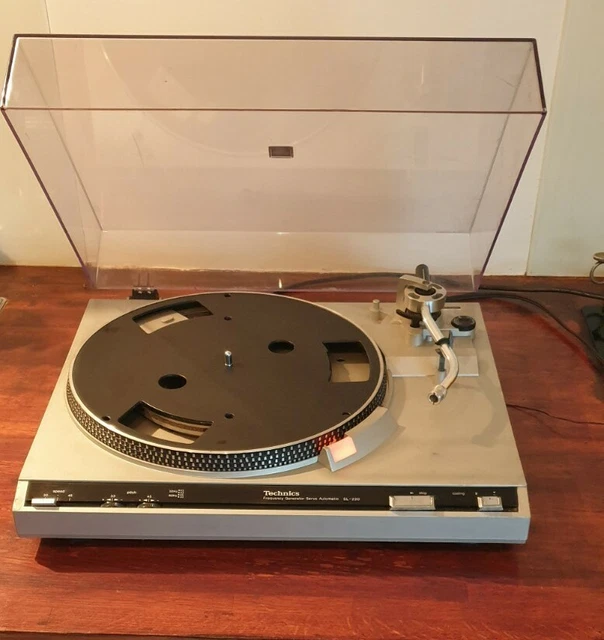 Platine Vinyle Technics SL-220 – Vintage Tourne-disque – Pour Pièces Ou Réparation