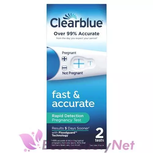 Clearblue Rapid Detection Pregnancy Test 2 Tests