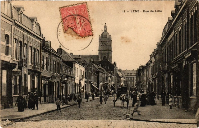 CPA LENS - Rue de LILLE (976405)