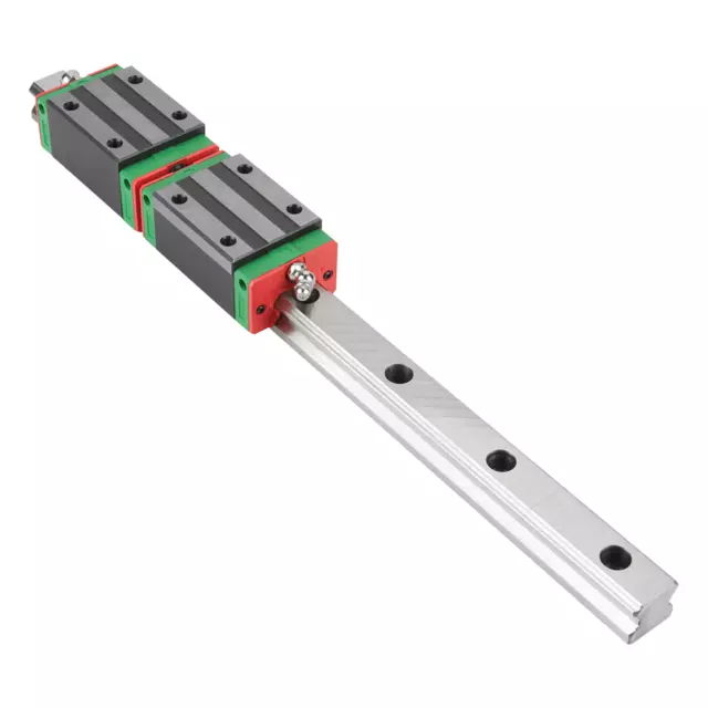HGR20 400mm Linear Guide Rail Slide Carriage CNC Router With 2pcs Rail Block✿