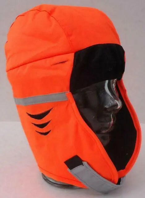 Cappuccio invernale Scott Safety Thinsulate Zero foderato in pile HI VIZ arancione alta visione