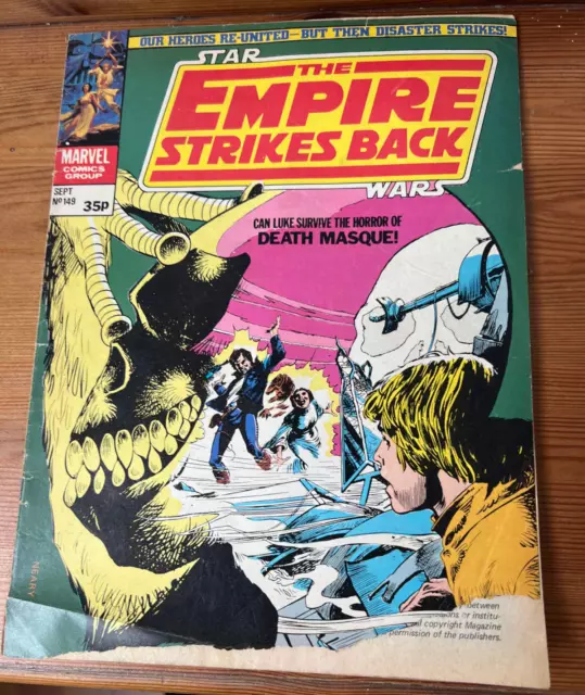 Star Wars: The Empire Strikes Back #149 UK September 1981 - Monthly UK