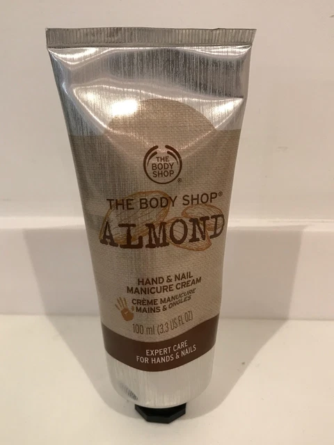 BODY SHOP CREMA MANI MANDORLE MANICURE TRATTAMENTO UNGHIE CUTICOLE 100ml. IDRATANTE