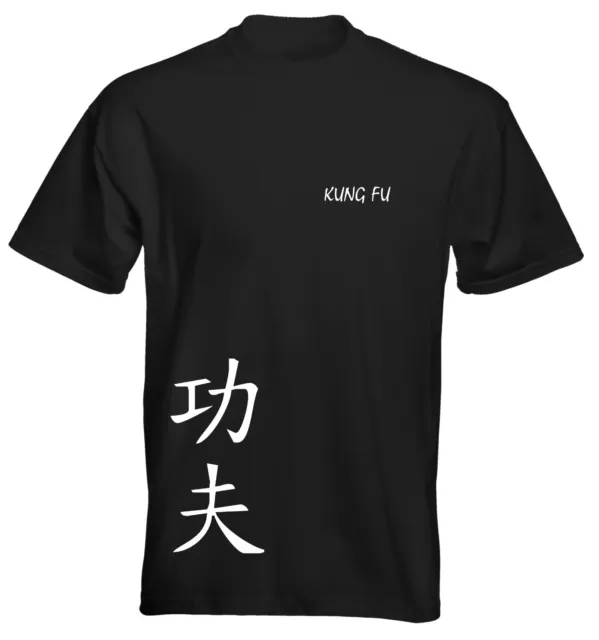 T-shirt da uomo Velocitee arti marziali kung fu colore opzioni venditore Regno Unito