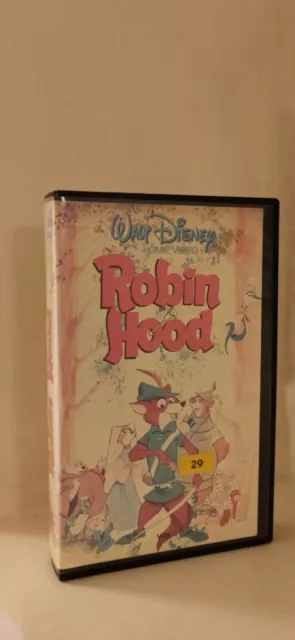 ROBIN HOOD - VHS DISNEY ex noleggio - LEGGI DESCRIZIONE