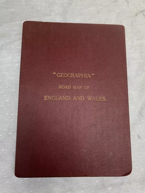 Geographia Road Map of England & Wales