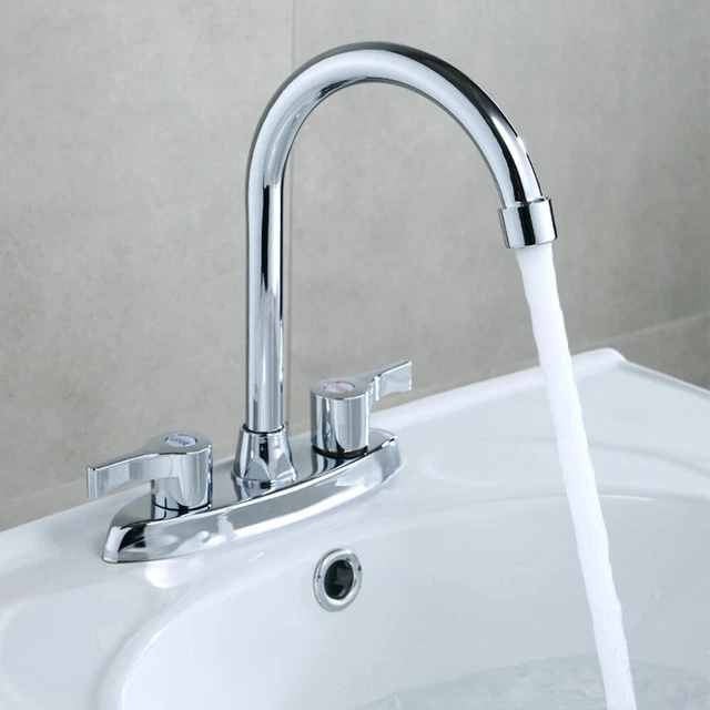 Hot and Cold Water Mixer Tap for Basin and Sink Durable Copper Construction