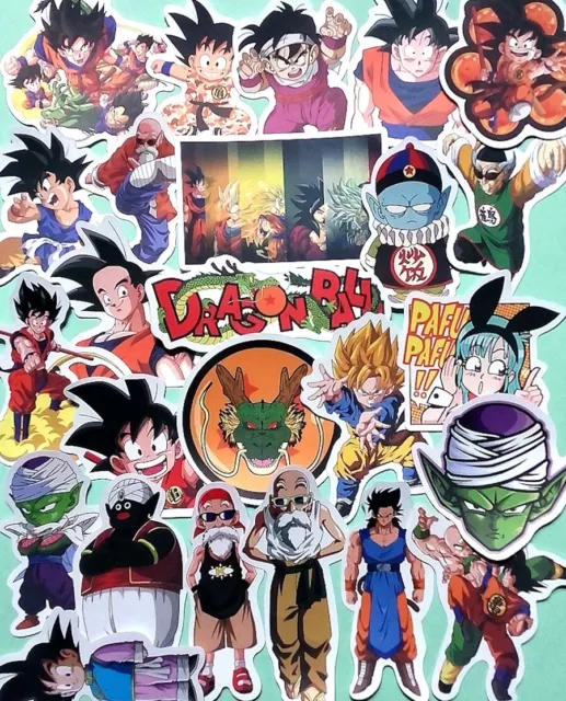 LOT DE 25 autocollants stickers - Manga Dragon Ball (Réf 1) (12.2023) EUR  4,99 - PicClick FR