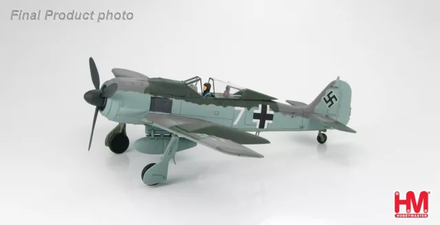 Focke-Wulf 190A Luftwaffe Doppelreiter Banc D'Essai - Hobby Master HA7407 3