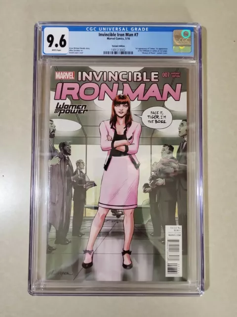 Invincible Iron Man #7 CGC 9.6 Women of Power Variant 1st App Riri Williams 2016