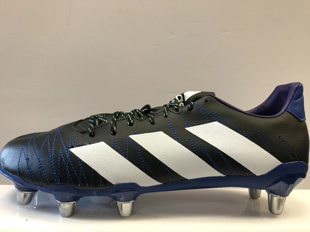 Adidas Kakari Soft Ground Rugby Boots Mens UK 8 US 8.5 EU 42 REF 5142-