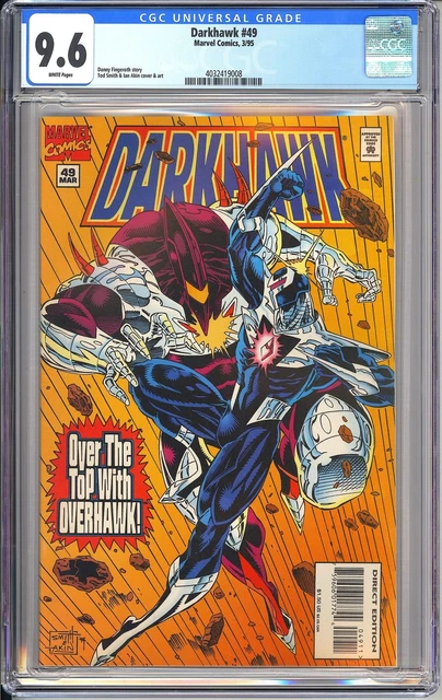 Darkhawk #49 CGC 9.6 1995 4032419008 1st Full Appearance of Overhawk! Scarce