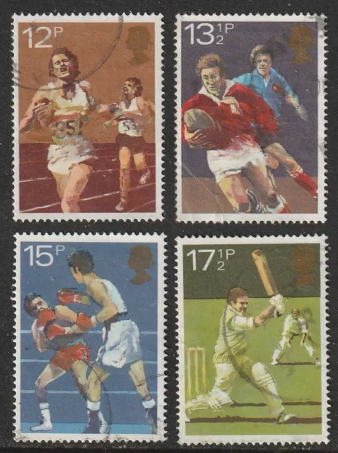 GB 1980 Sport Centenaries Set SG 1134-1137 Used