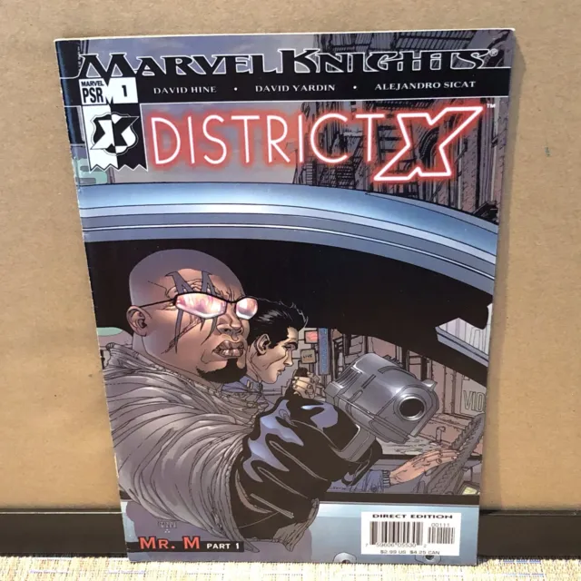 Marvel Knights District X #1 MR. M