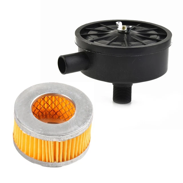 5 Pièces Silencieux Pneumatiques PSF-6 - Réducteur De Bruit Pour Air Comprimé - Laiton Et ABS - 30dB