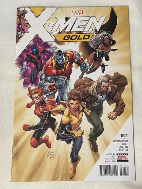 X-Men Gold #1 RECALLED 1st Printing Ardian Syaf Notorious Art June 2017 NM