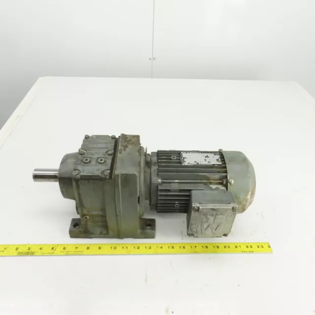 Sew-Eurodrive R47 DT80K4 0.55kW 100.86:1 Ratio Gear Motor 3PH 17RPM Output