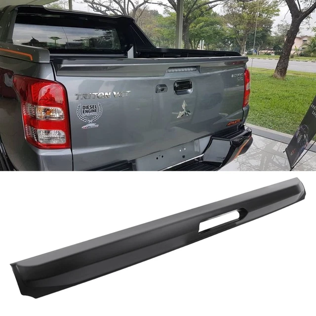 FOR MITSUBISHI L200 Series 5 2015-2018 Black Rear Tailgate Spoiler Rail ...