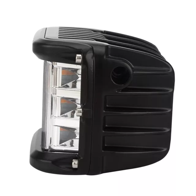 2x 12/24v Würfel Strobe Blinkender Blitz 12 LED Arbeitsleuchten Dreifach Seiten Shooter Lampe 3